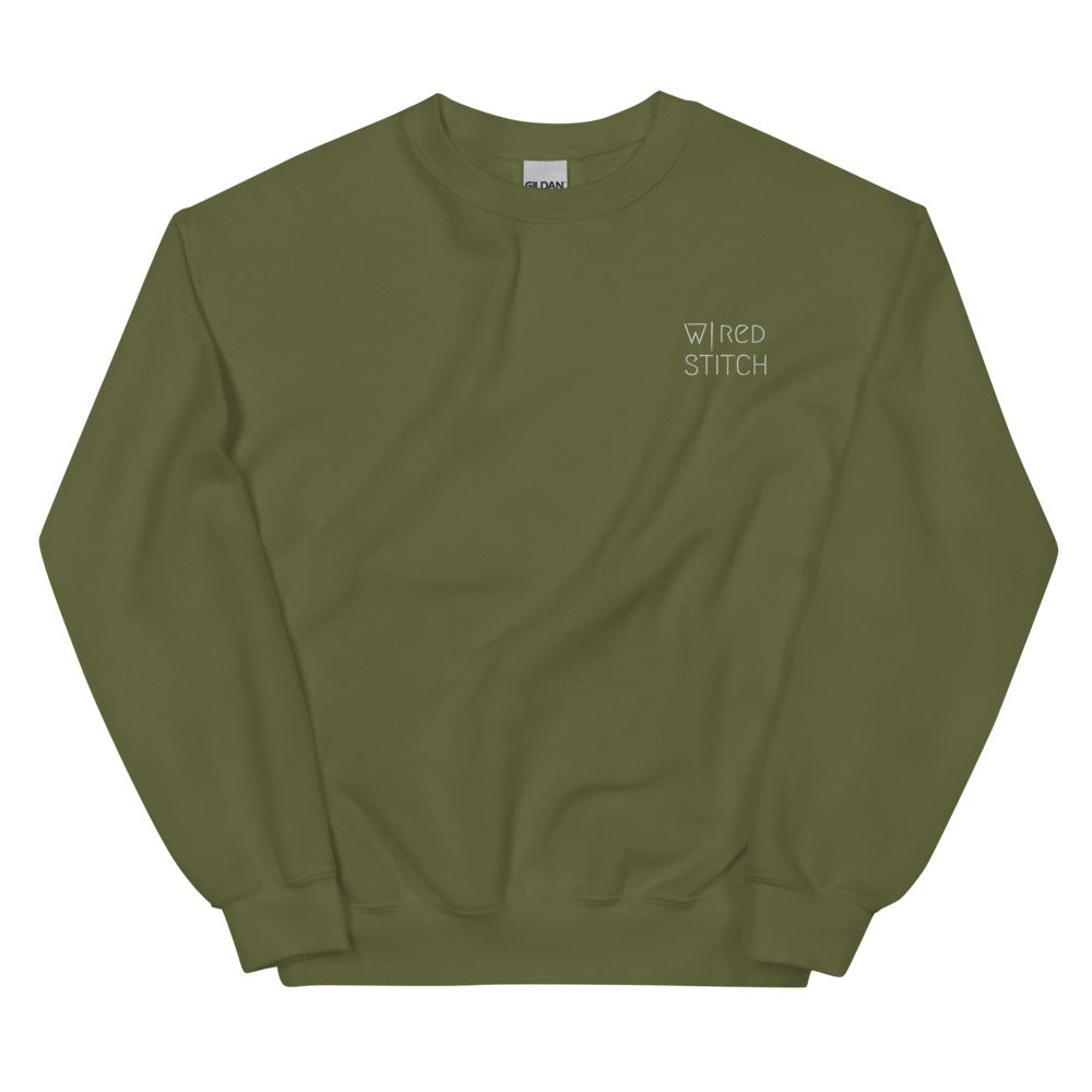 Wired Stitch Embroidered Sweatshirt