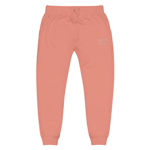 Wired Stitch fleece sweatpants